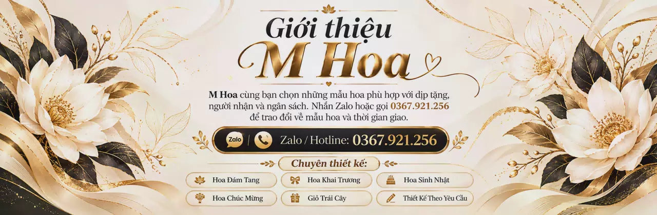 Ảnh bìa Shop hoa tươi Phường Bình Cơ Hồ Chí Minh - Cùng bạn gửi lời cảm ơn